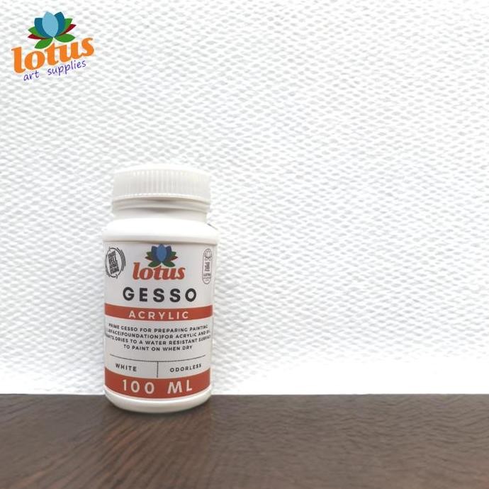 

ready Lotus Acrylic Gesso Primer Decoupage 100ml