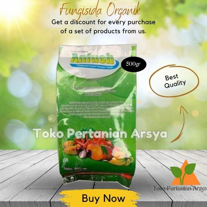 

fresh Anfush Fungisida Organik Tricoderma 500 Gram Jamur Tanah