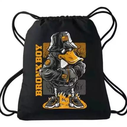 Tas Serut / String Bag Terlengkap - Tas Ransel Serut Tas Olahraga Tas Sekolah Tas Serut Bahan Coldur