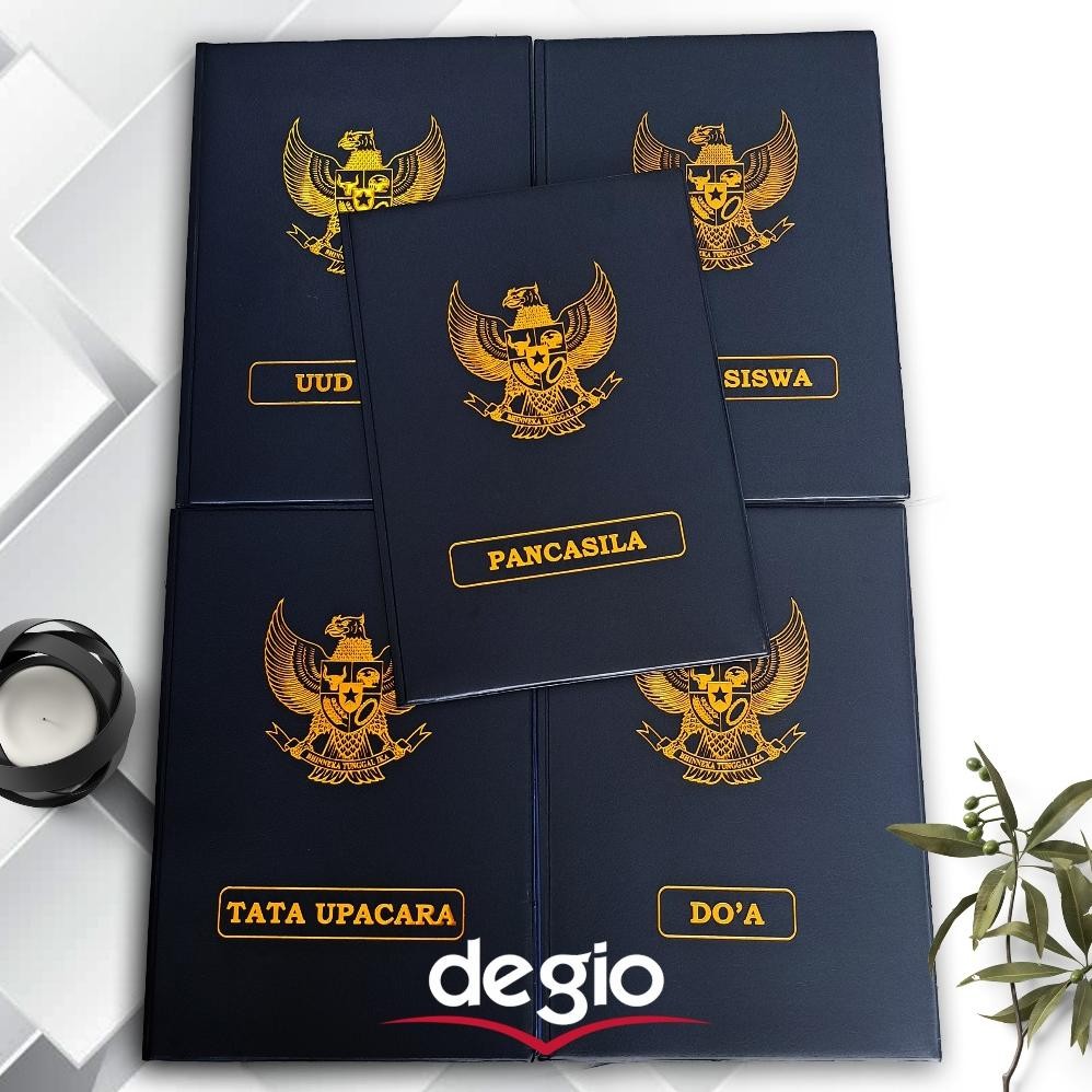 

sele map upacara bendera untuk sekolah 1 set isi 5