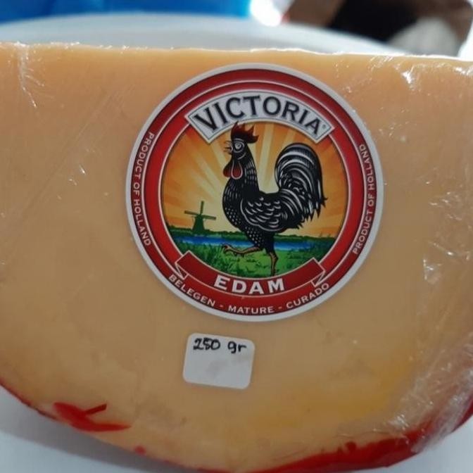 

Murah Edam Victoria/Edam Ayam Hitam Eceran 250Gr U/ Kuker, Roti Dll