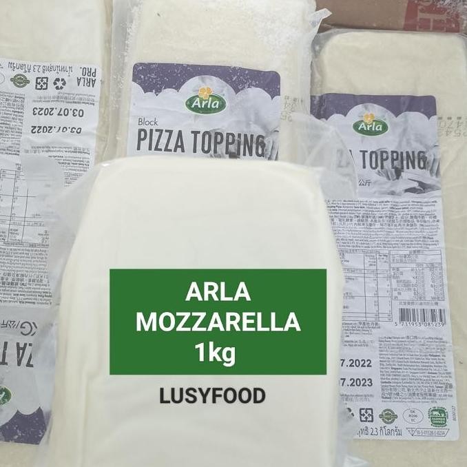 

Murah Arla Mozzarella 1Kg /Keju Mozzarella