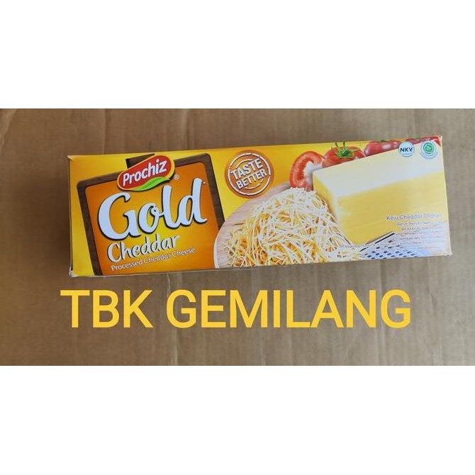 

Murah Keju Cheddar Prochiz Gold 2 Kg