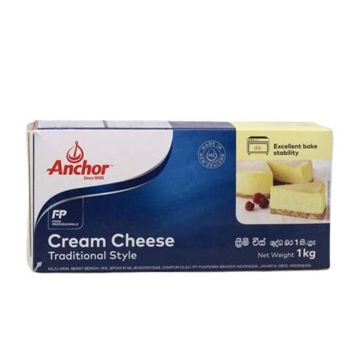 

Grosir Cream Cheese Anchor Ukuran Kemasan 1 Kg Keju