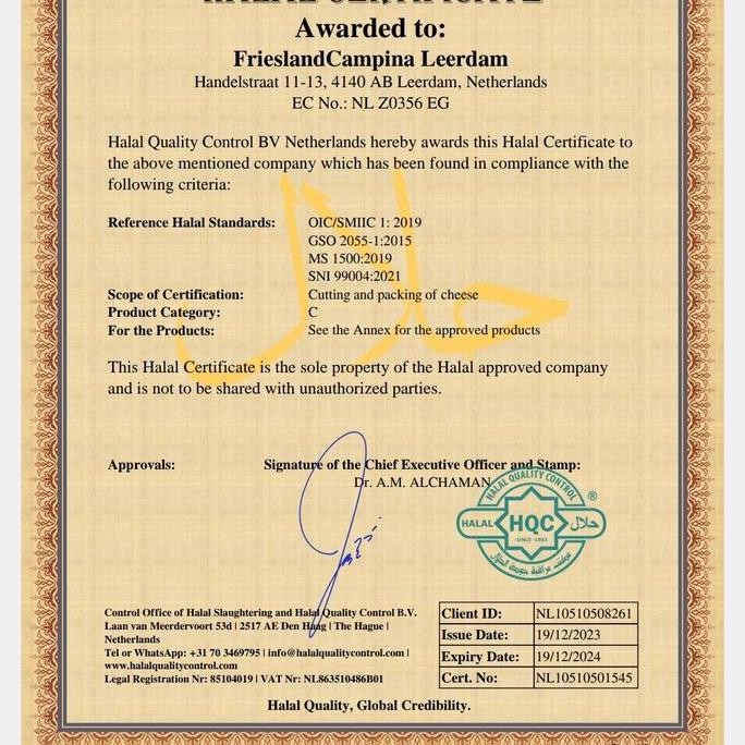 

Promo Keju Edam Premium Victoria 1 Kg