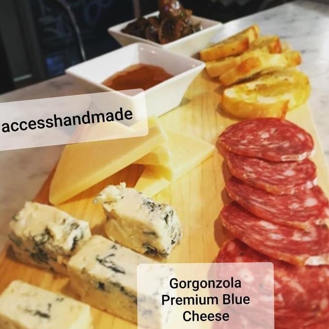 

Murah Gorgonzola Premium Blue Cheese 100Gr 250Gr 500Gr 1Kg Keju Biru Soft