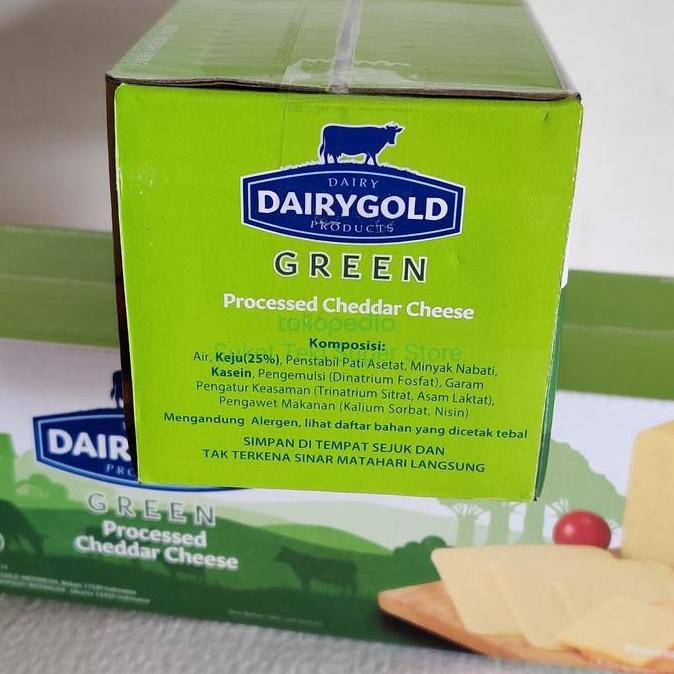 

Sale Dairygold Green Cheddar Cheese Keju Balok 2Kg Murmer