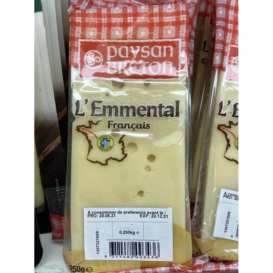 

Promo Paysan Emmental 250 Gr