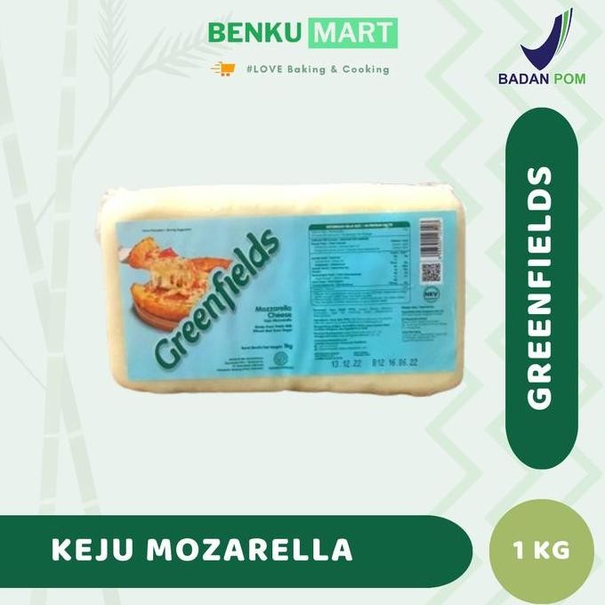 

Promo Keju Mozarella Greenfields 1 Kg | Mozarella Cheese Greenfields