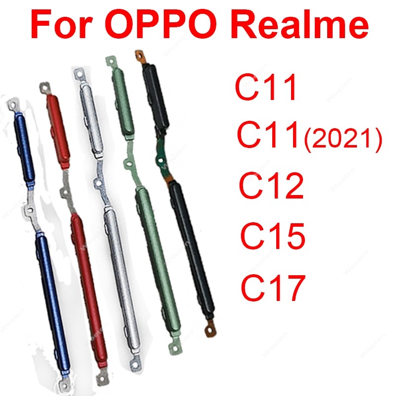 

Untuk realme c11 c12 c15 c17 on off tombol volume daya naik ke bawah tombol samping suku cadang peng