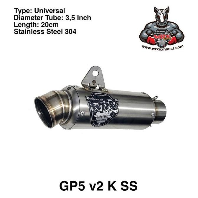 Knalpot WRX Silincer GP5 v2 K SS