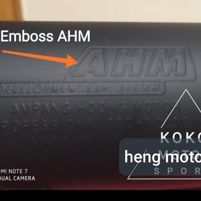 KNALPOT STANDART RACING AHM VARIO 125 VARIO 150 2017