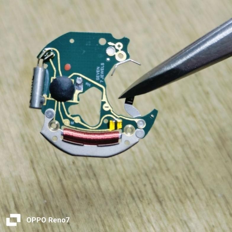 IC/Circuit Mesin Jam Tangan ETA Type 956.412/956.414 Baterai 721 Original RB09