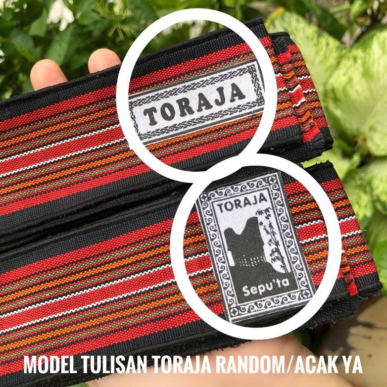 Ikat Kepala Tenun Toraja Meledak