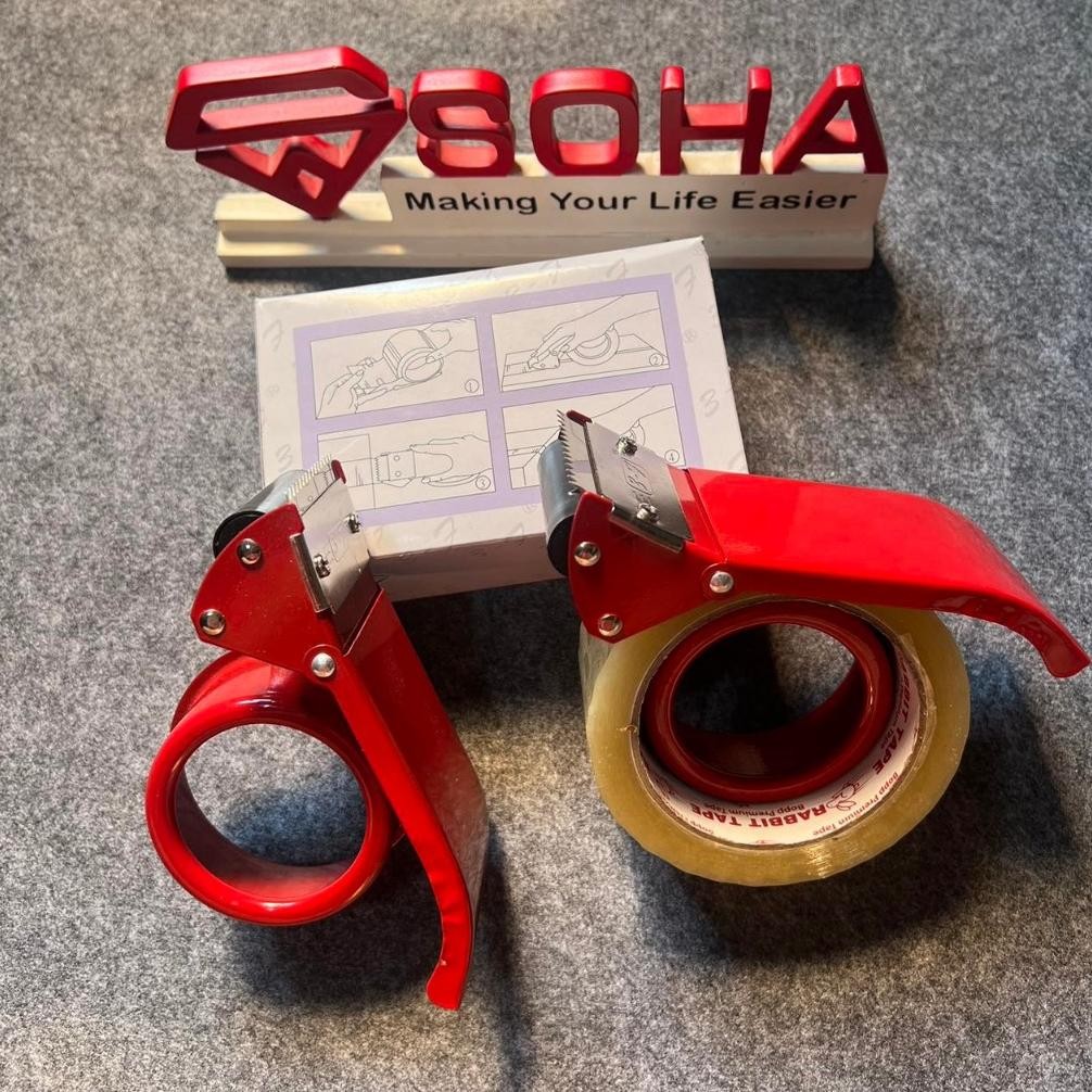 

Ready !!! Tk-35 Tape Cutter Lakban Bahan Besi Tahan Lama Dan Kuat Pemotong Lakban Tape Cutter Tajam