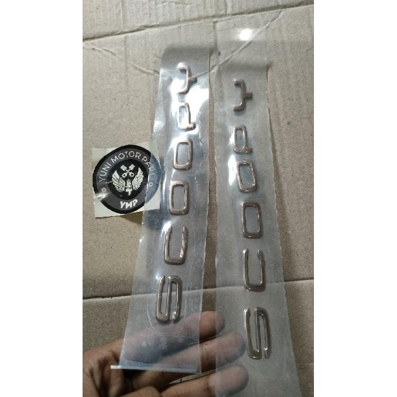 ASLI EMBLEM LOGO HONDA SCOOPY K2F 2021-2023 WARNA GOLD ORIGINAL