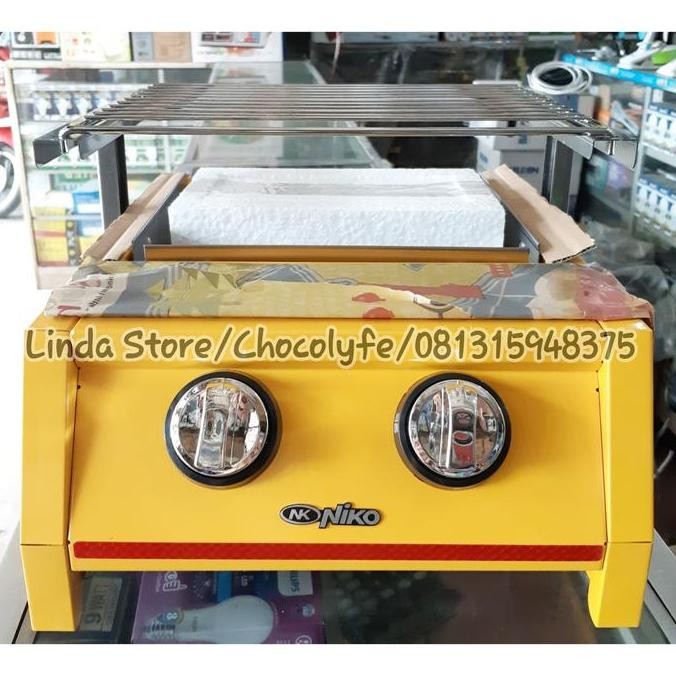 BAKARAN SOSIS 2 TUNGKU ALAT PANGGANG AYAM DAGING SOSIS BBQ TA