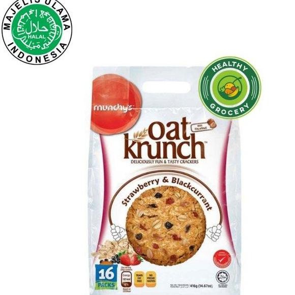 

Munchys Oat Krunch Strawberry & Blackcurrant 416Gr Promo