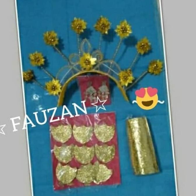 Aksesoris Baju Bodo Anak // Perhiasan Baju Bodo Adat Sulawesi