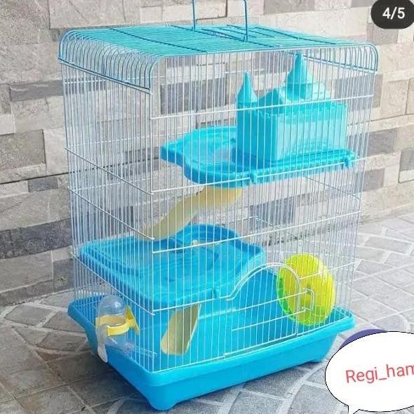 Kandang Hamster Jumbo 3 Tingkat