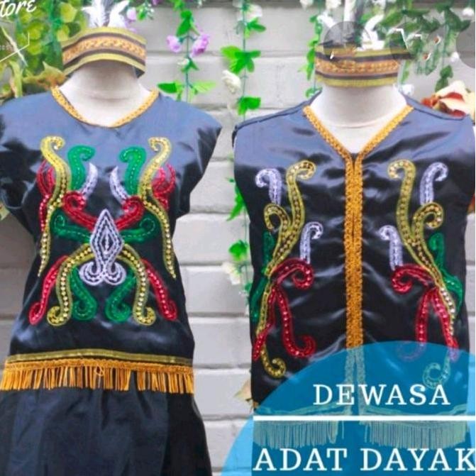 Baju Adat Kalimantan Timur Dewasa