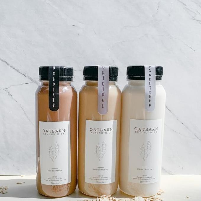 

Oatbarn Starter Pack 3 Bottles Oat Milk || Susu Oat Homemade Terbaru