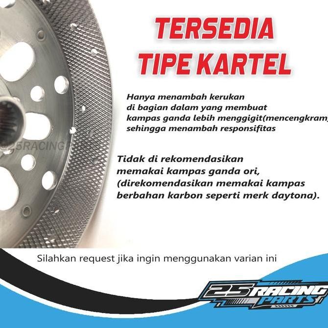 BEAT FI - KAMPAS GANDA DAYTONA GENIO-SCOOPY ESP-BEAT KARBU-DAYTONA KAMPAS GANDA RACING