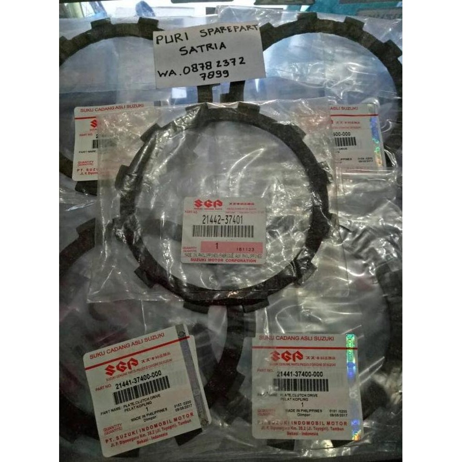 Kampas kopling thunder 250