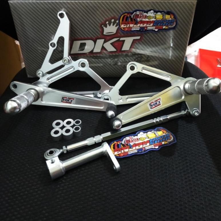 ASLI FOOTSTEP UNDERBONE LASER DKT PNP NINJA R RR 150 - DUDUKAN CAKRAM BELAKANG CNC