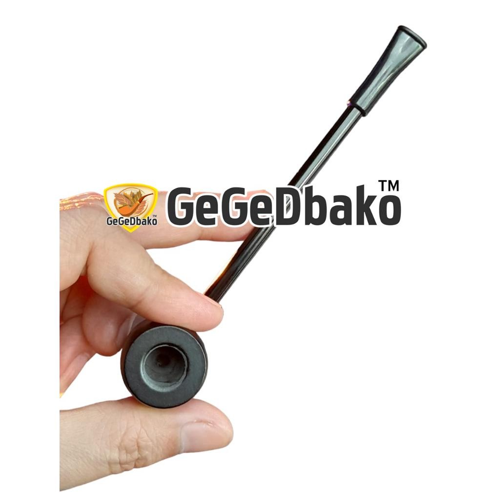 Original Pipa Rokok Popeye Besi Bowl Kayu Mahogany - Gegedbako Gg1