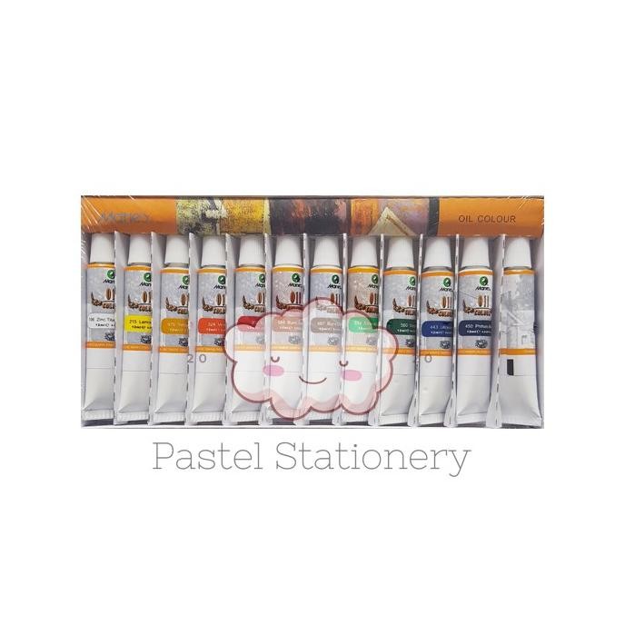 

Cat Minyak Maries 12 Warna - Oil Pastel Set Maries SV9