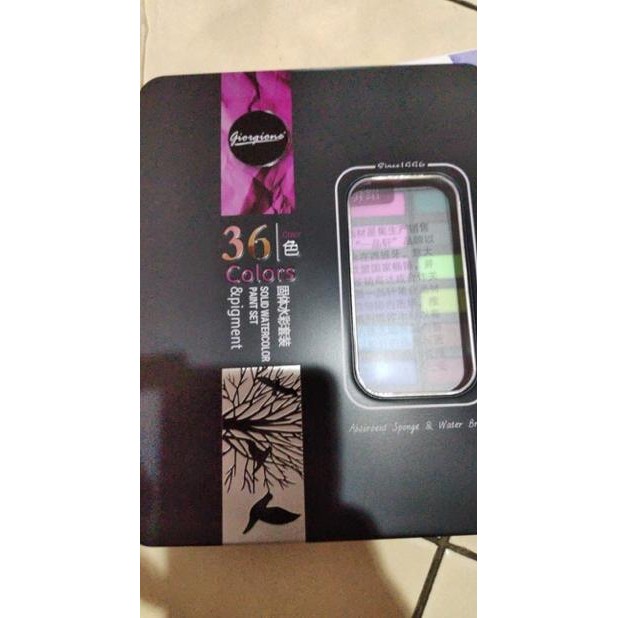 

Cat air padat 36 giorgione warna saingan koi sakura worison set SV9