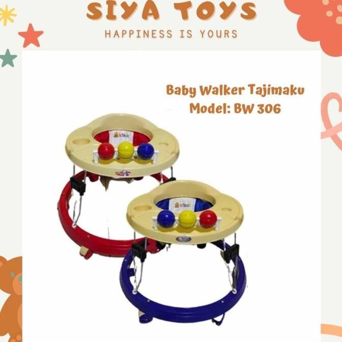 SIYA BABY WALKER TAJIMAKU BW 306 ( NON MUSIK) APOLO BABY ALAT BELAJAR JALAN BABY WALKER