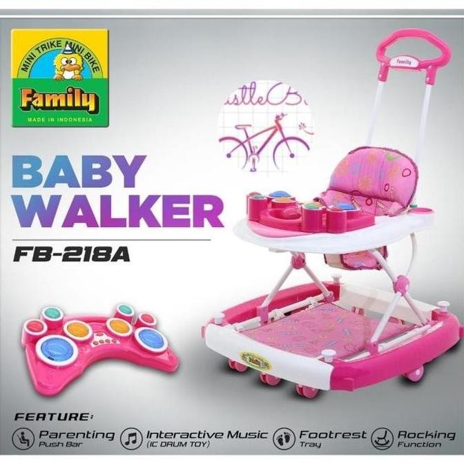 Baby Walker Family Fb218A Alat Belajar Jalan Bayi Fb218A Buruan