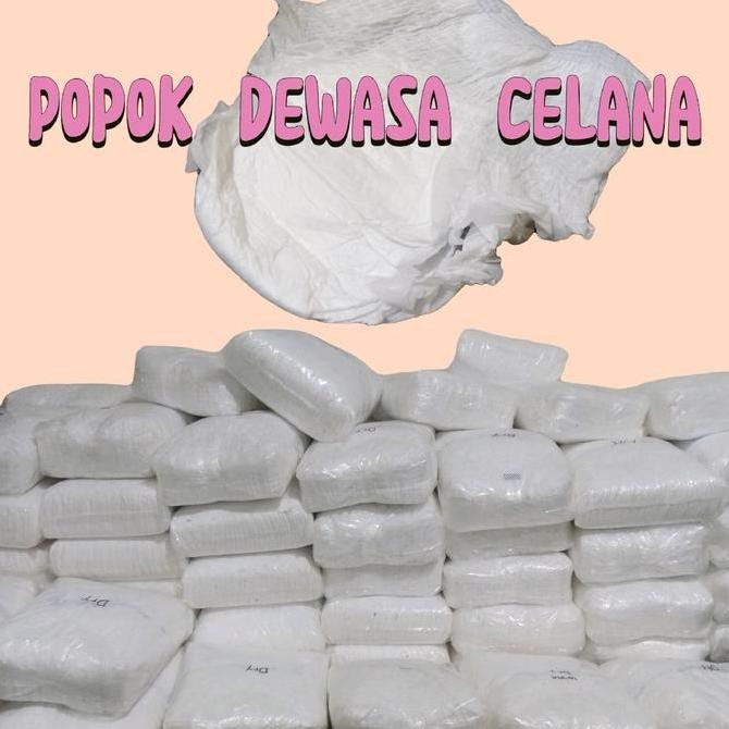Popok Celana Dewasa 1 Ball Isi 60 Pcs - Ukuran M-L-XL-XXL pampers orang tua