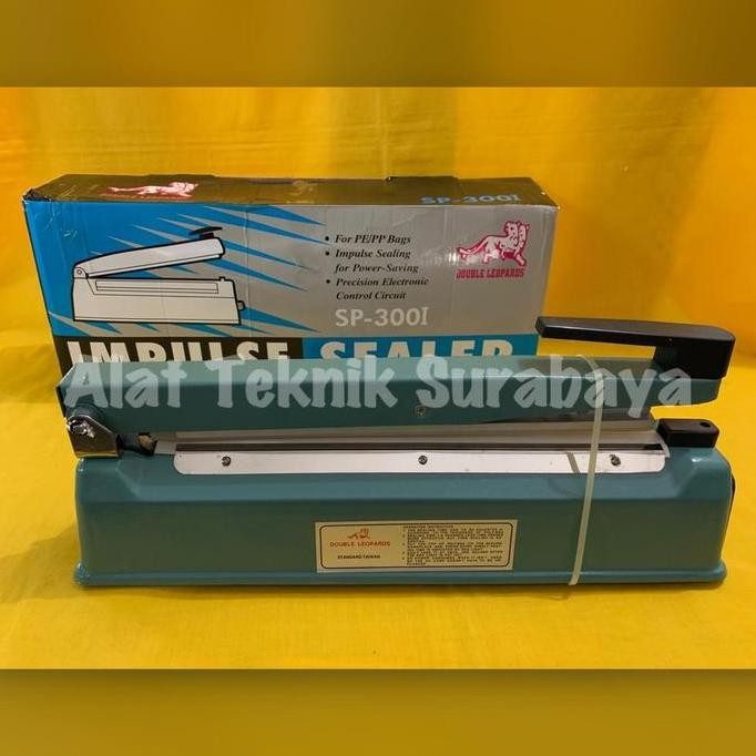 TERMURAH - IMPULSE SEALER 30 CM DOUBLE LEOPARDS / PLASTIK SEALER / ALAT PRESS
