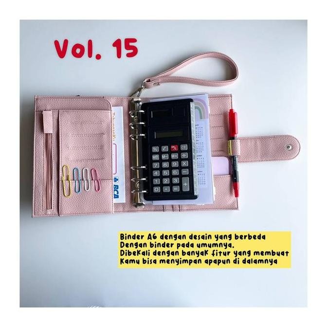 

TERBARU - Vol 15 Binder Multifungsi Yumeproject Binder Kulit Premium Cashflow Target Keuangan Nabung Challenge