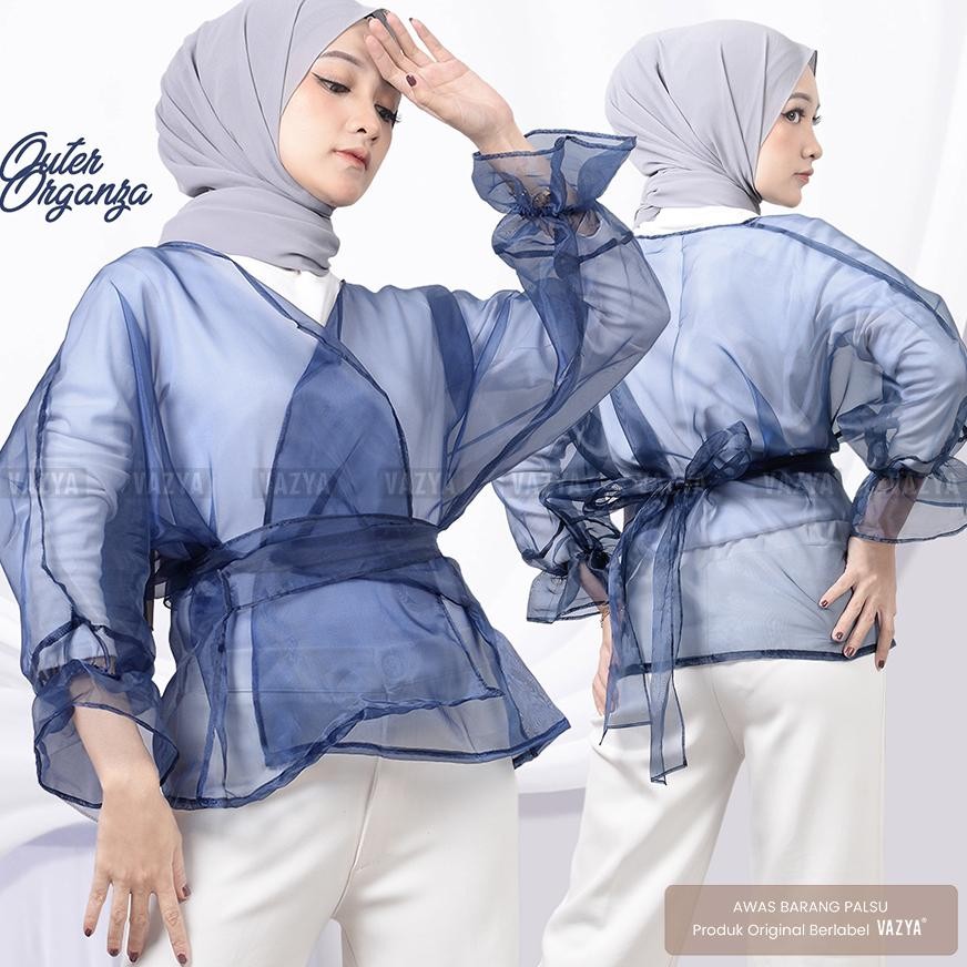 Outer Organza / Outer Kondangan / Outer Organza Lengan Balon AST