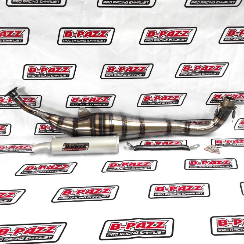 Knalpot B-PAZZ FIZR / FIZ / F1 / Force 1 UB 116 cc Footstep Underbone Road Race