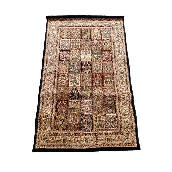 Karpet Permadani Isfahan Black 100x160