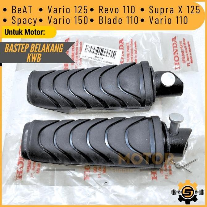 Promo Bastep Belakang KWB Footstep Belakang Pijakan Kaki Original Honda Beat FI Vario 110 Karbu Spac