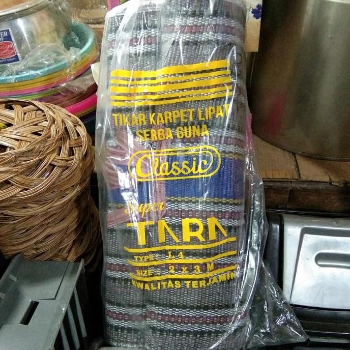 tikar lipat tenun