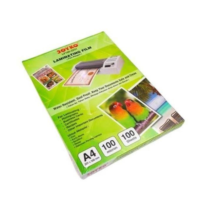 

JOYKO LAMINATING FILM A4 / PLASTIK LAMINATING