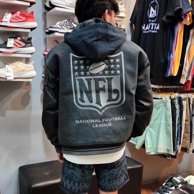 Jaket Nfl X Abercrombie Varsity Original (Best Quality)
