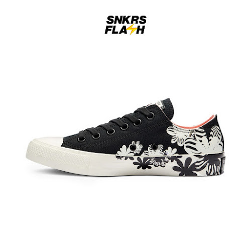 CONVERSE Ct As Black Egret Black Sepatu Sneakers Wanita - A00839C - Size 35