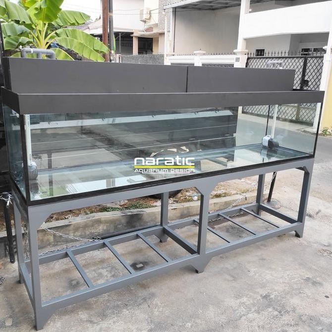Aquarium 250X70X70 12Mm & Rak Holo 4X6 Fullset