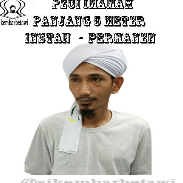 SORBAN IMAMAH PANJANG 5 METER IMAMAH PUTIH 3 METER IMAMAH 3 METERTERMURAH SORBAN IMAMAH PANJANG 3 ME
