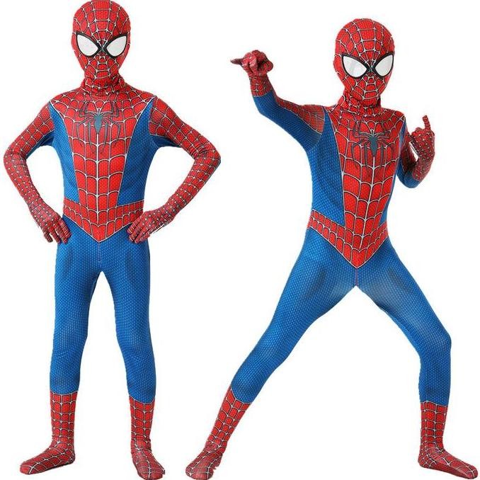 Kostum Karakter Anak Spiderman Asli Import