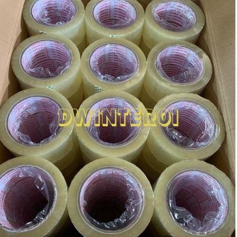 

1 Box Lakban Bening / Coklat 1 Dus 50 / 80 Yard Isi 72 Futura Kantor Perekat Roll Co