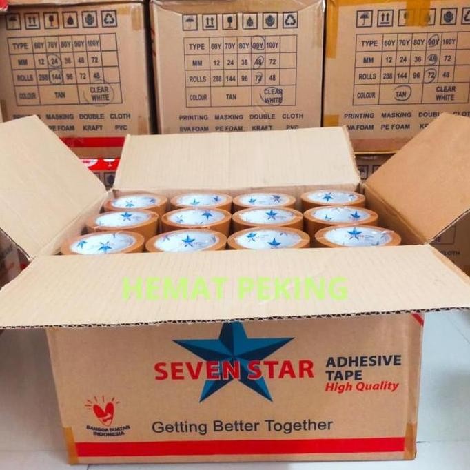 

Lakban Diskon 1 Dus Bening Coklat Isi 72 Roll Co